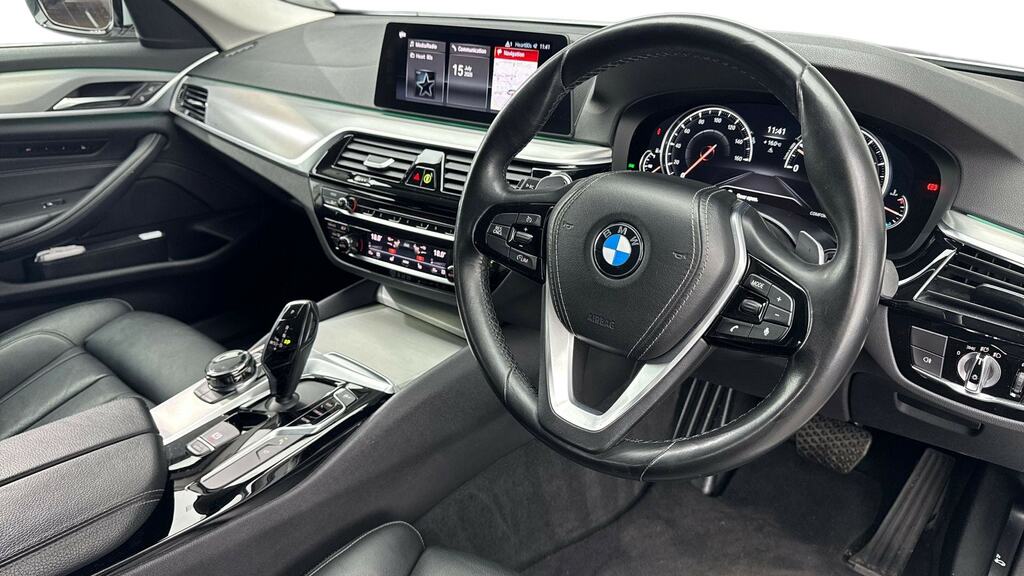 BMW 5 Series 540I Xdrive Se LA17WVJ Silver #6