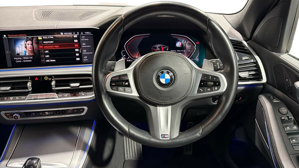 BMW X5 Xdrive30d Mht M Sport 7 Seat Tech Pk EF22NNX Black #5