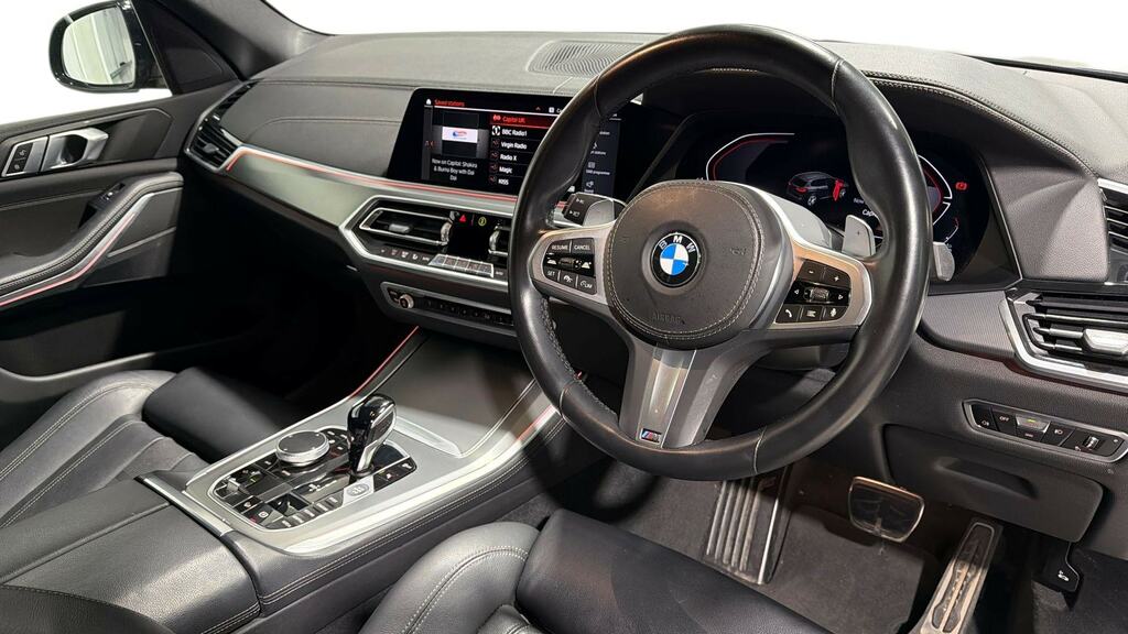 BMW X5 Xdrive30d Mht M Sport 7 Seat Tech Pk EF22NNX Black #6