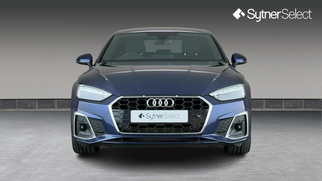 Audi A5 40 Tfsi 204 S Line S Tronic MA72FVW Blue #4