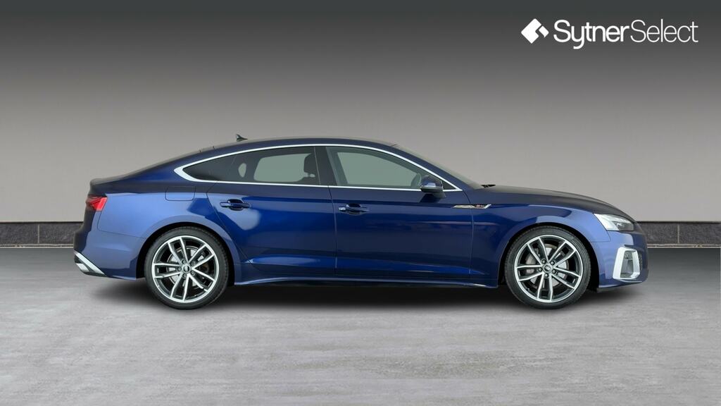 Audi A5 40 Tfsi 204 S Line S Tronic MA72FVW Blue #3