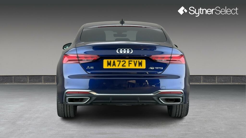 Audi A5 40 Tfsi 204 S Line S Tronic MA72FVW Blue #5