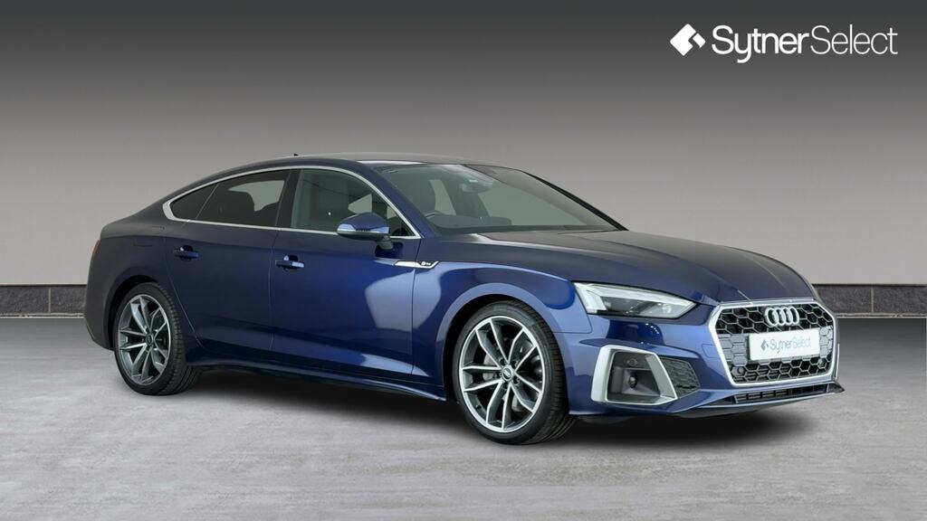 Audi A5 40 Tfsi 204 S Line S Tronic Blue