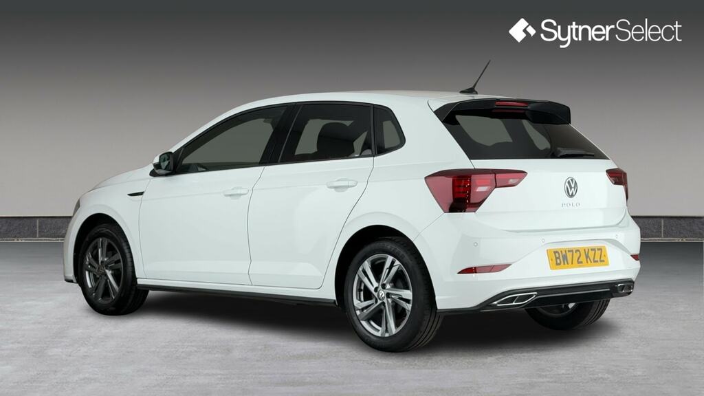 Volkswagen Polo 1.0 Tsi R-line BW72KZZ White #2
