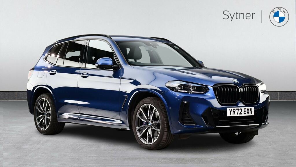 BMW X3 Xdrive20d Mht M Sport Step Pro Pack Blue
