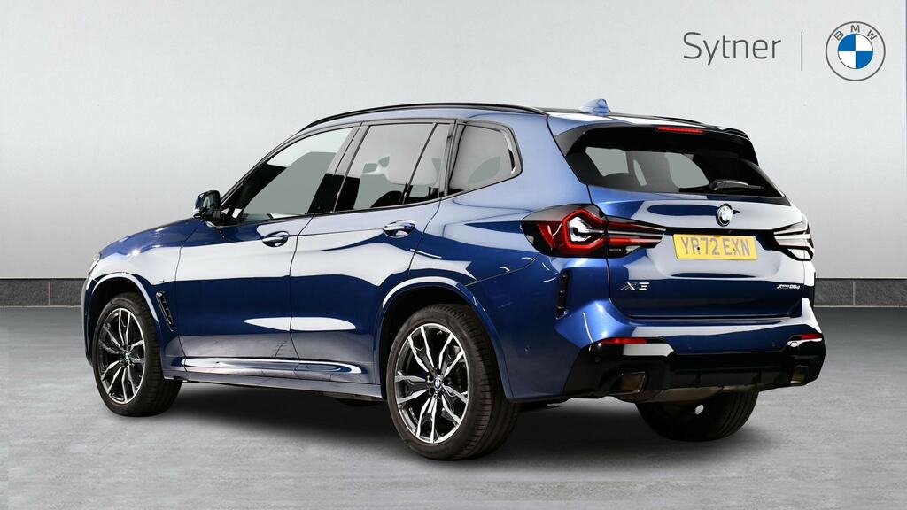 BMW X3 Xdrive20d Mht M Sport Step Pro Pack YR72EXN Blue #2