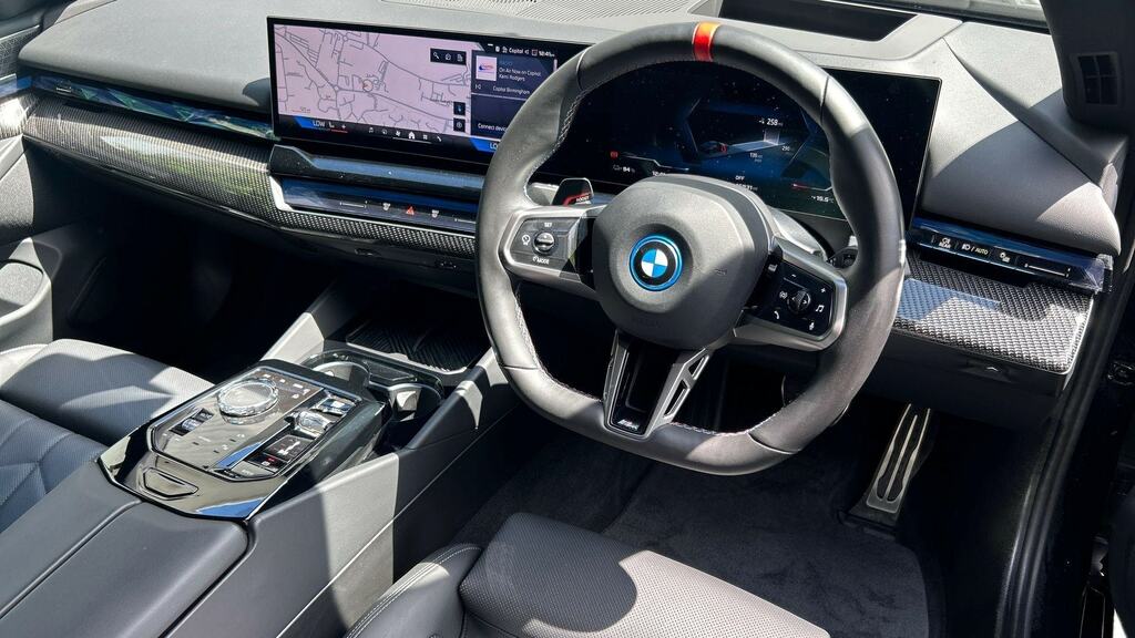 BMW i5 442Kw M60 Xdrive 84Kwh Black #6
