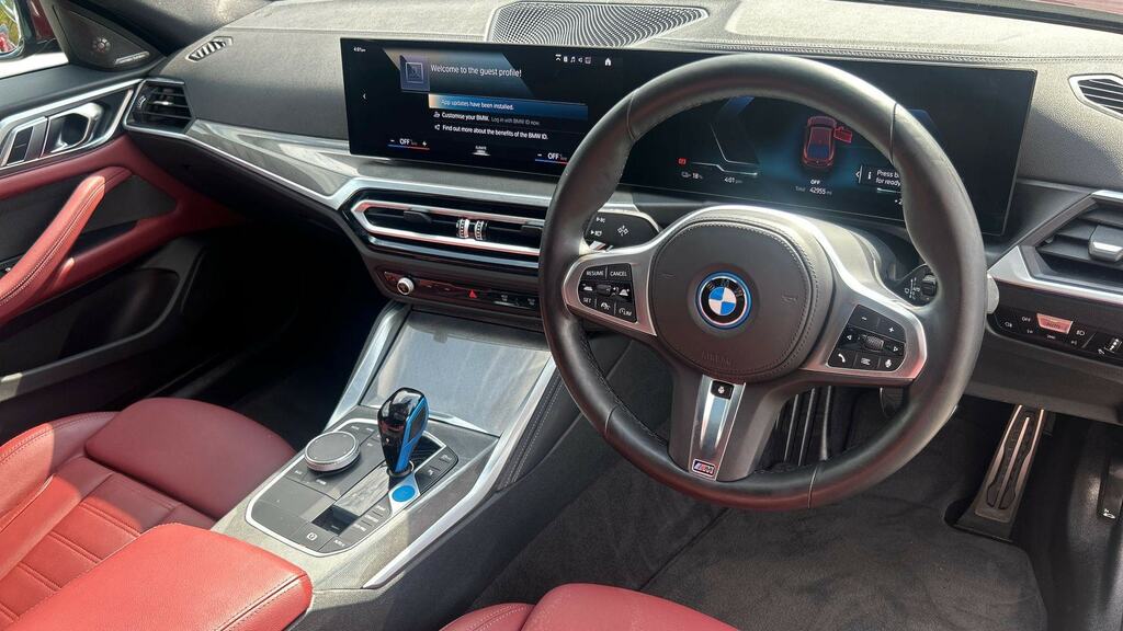 BMW i4 250Kw Edrive40 M Sport 83.9Kwh Pro Pack LM72CZV Red #6