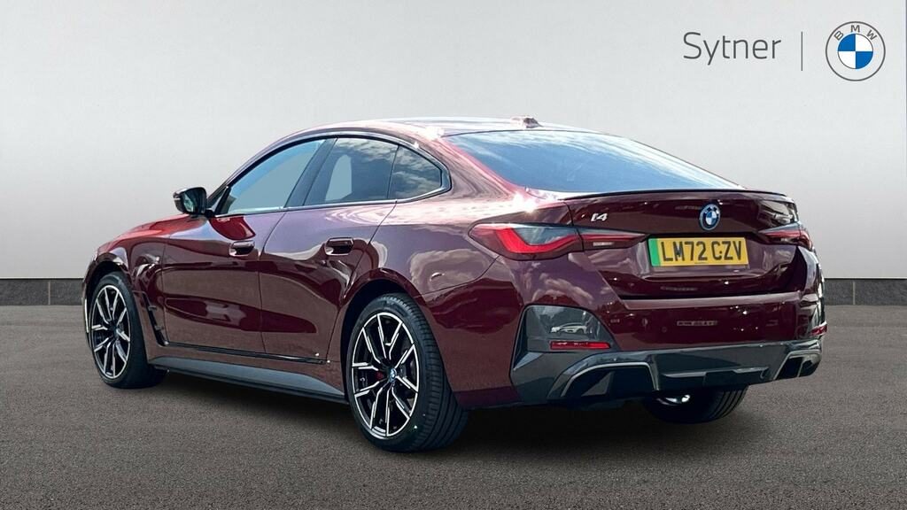 BMW i4 250Kw Edrive40 M Sport 83.9Kwh Pro Pack LM72CZV Red #2
