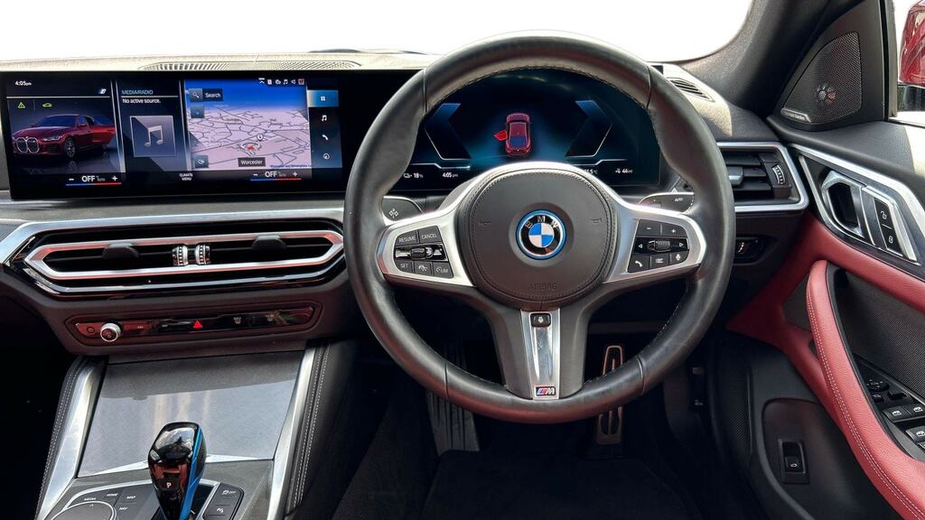 BMW i4 250Kw Edrive40 M Sport 83.9Kwh Pro Pack LM72CZV Red #5