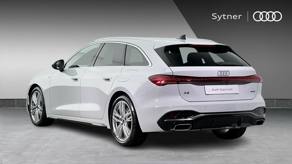 Audi A5 2.0 Tfsi 299 E Quattro S Line S Tronic Tech FM26KSE White #3