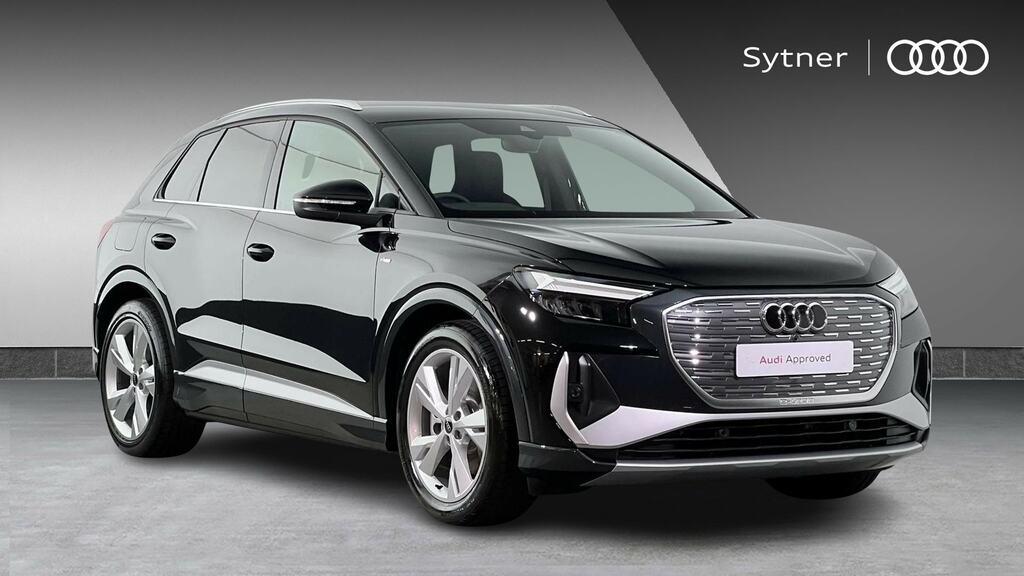 Audi Q4 E Tron 210Kw 45 82Kwh S Line Leather Black