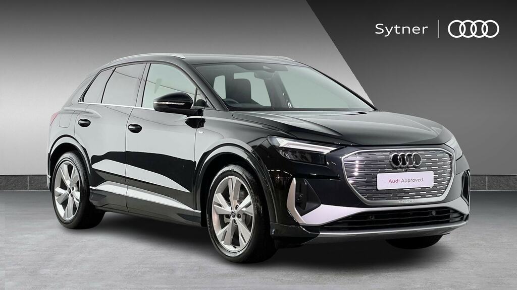 Audi Q4 E Tron 210Kw 45 82Kwh S Line Leather Black