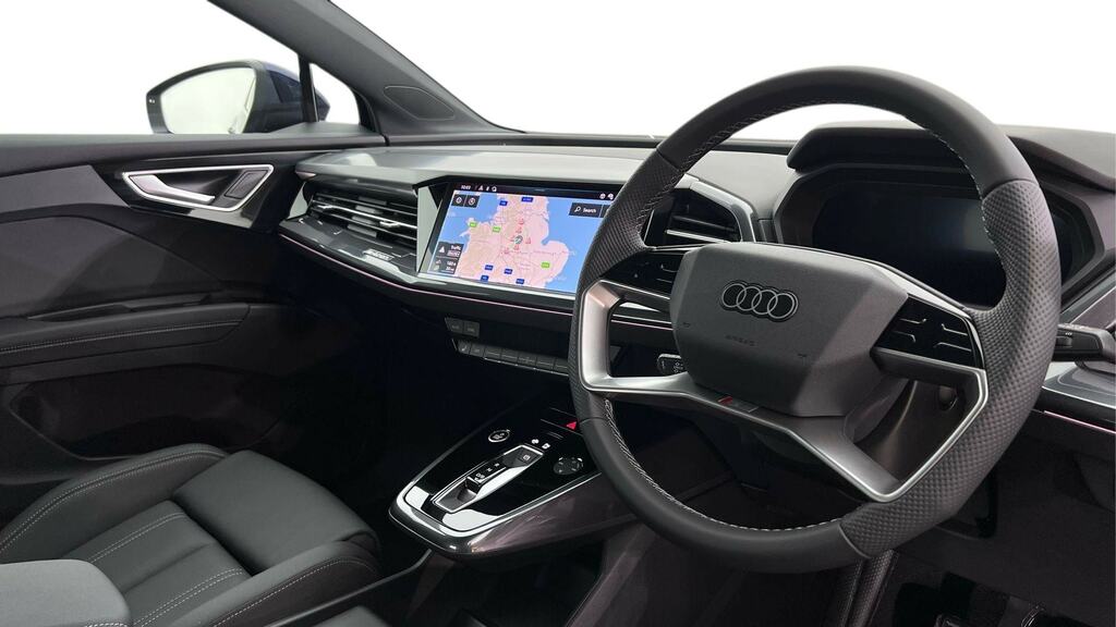 Audi Q4 E Tron 210Kw 45 82Kwh S Line Leather FM26JCJ Blue #6