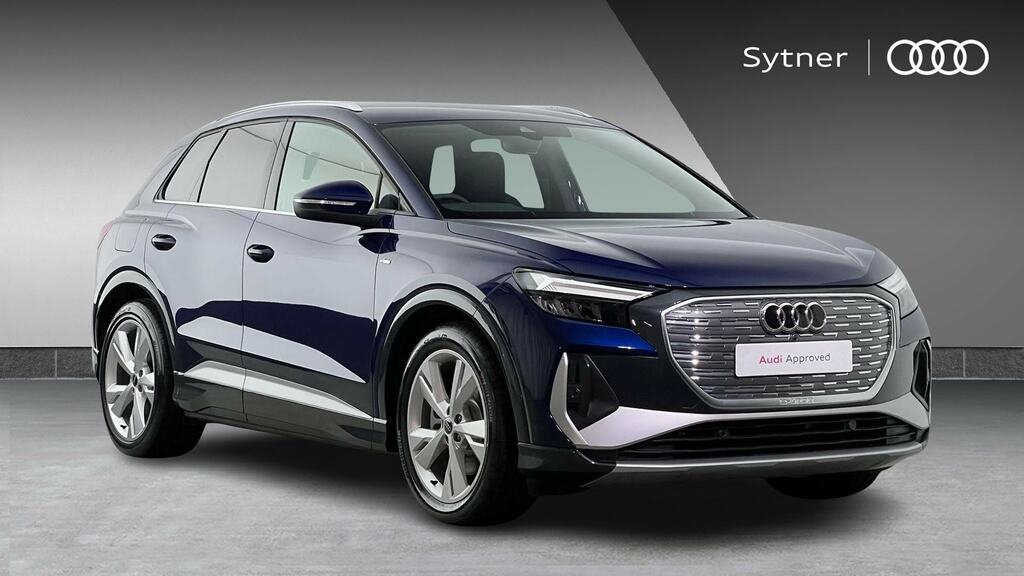 Audi Q4 E Tron 210Kw 45 82Kwh S Line Leather Blue