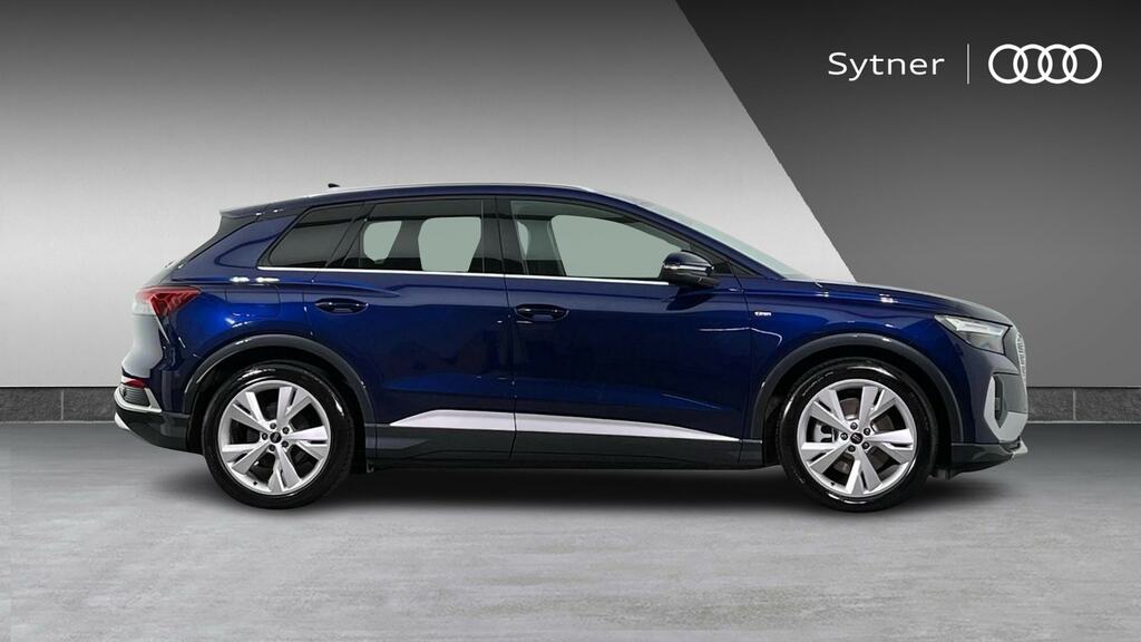Audi Q4 E Tron 210Kw 45 82Kwh S Line Leather FM26JCJ Blue #4
