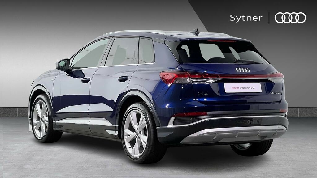 Audi Q4 E Tron 210Kw 45 82Kwh S Line Leather FM26JCJ Blue #3