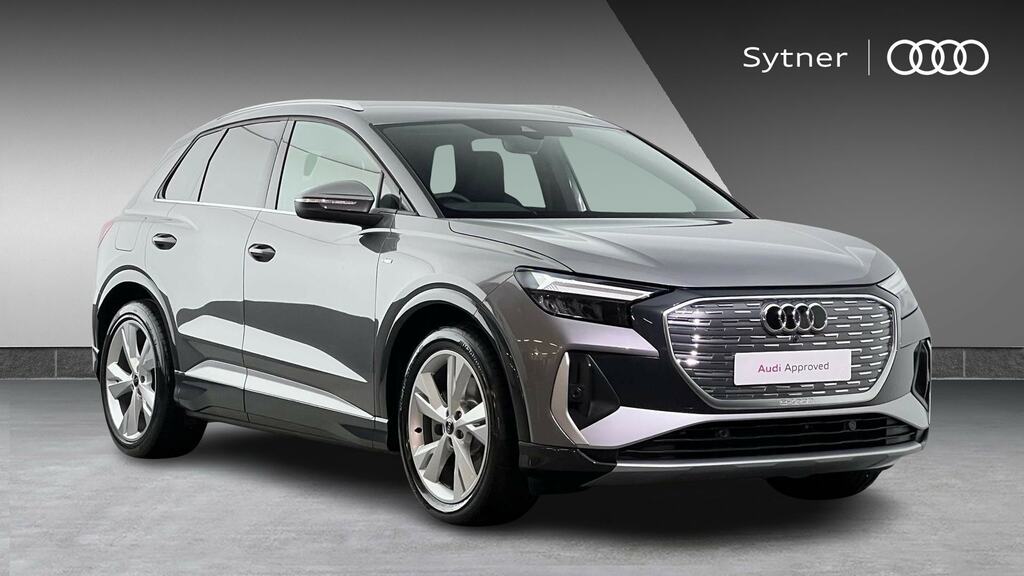 Audi Q4 E Tron 150Kw 40 63Kwh S Line Leather Grey
