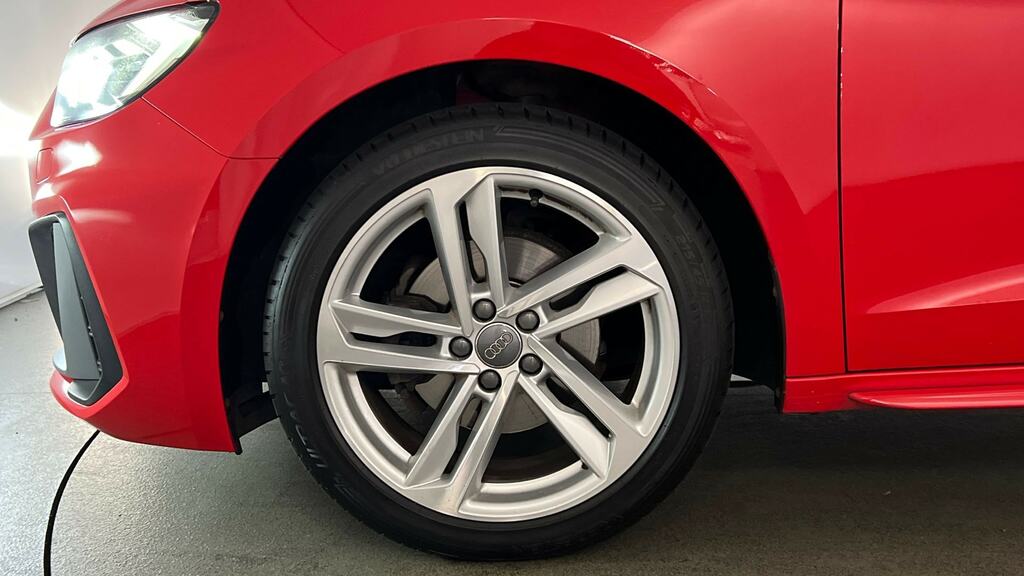 Audi A1 30 Tfsi S Line NJ19FNM Red #5