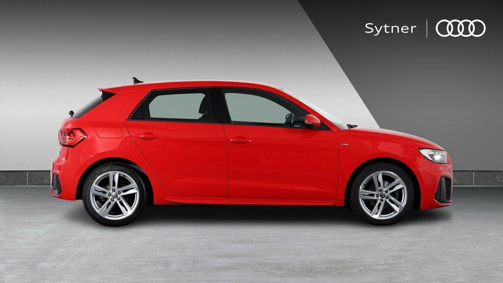 Audi A1 30 Tfsi S Line NJ19FNM Red #4