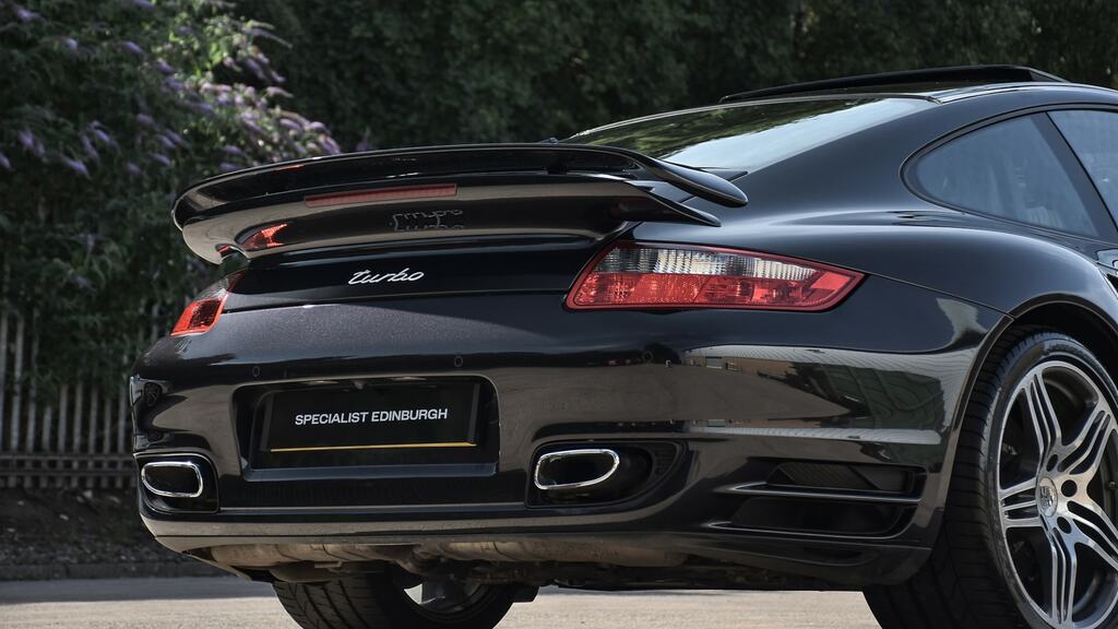 Porsche 911 997 Turbo Black #27