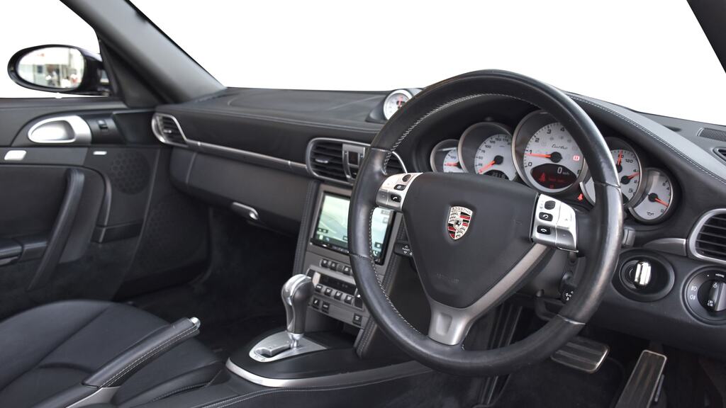 Porsche 911 997 Turbo Black #9