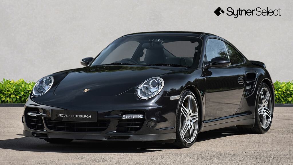 Porsche 911 997 Turbo Black #4