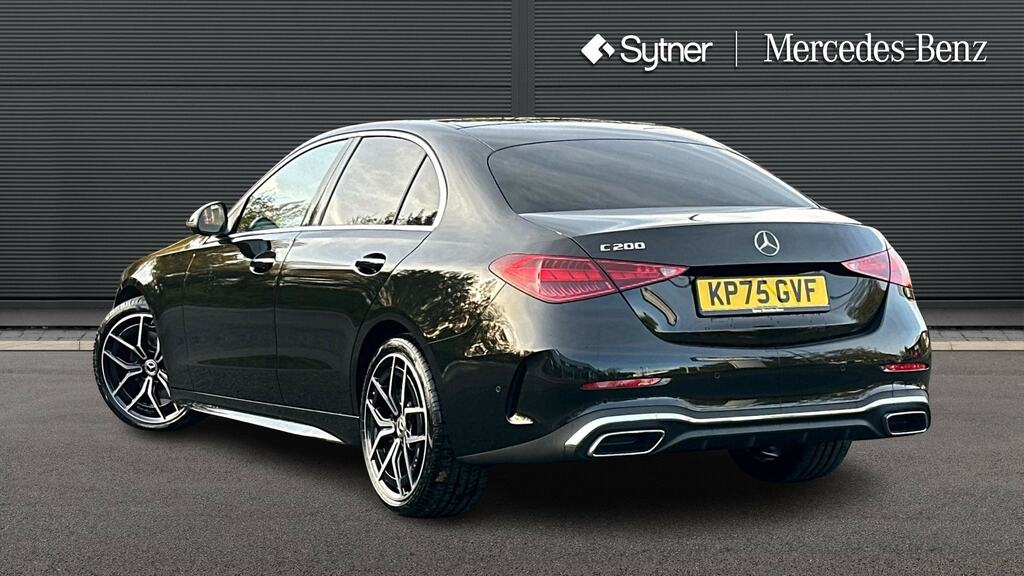Mercedes-Benz C Class C200 Amg Line Premium 9G-tronic KP75GVF Black #2