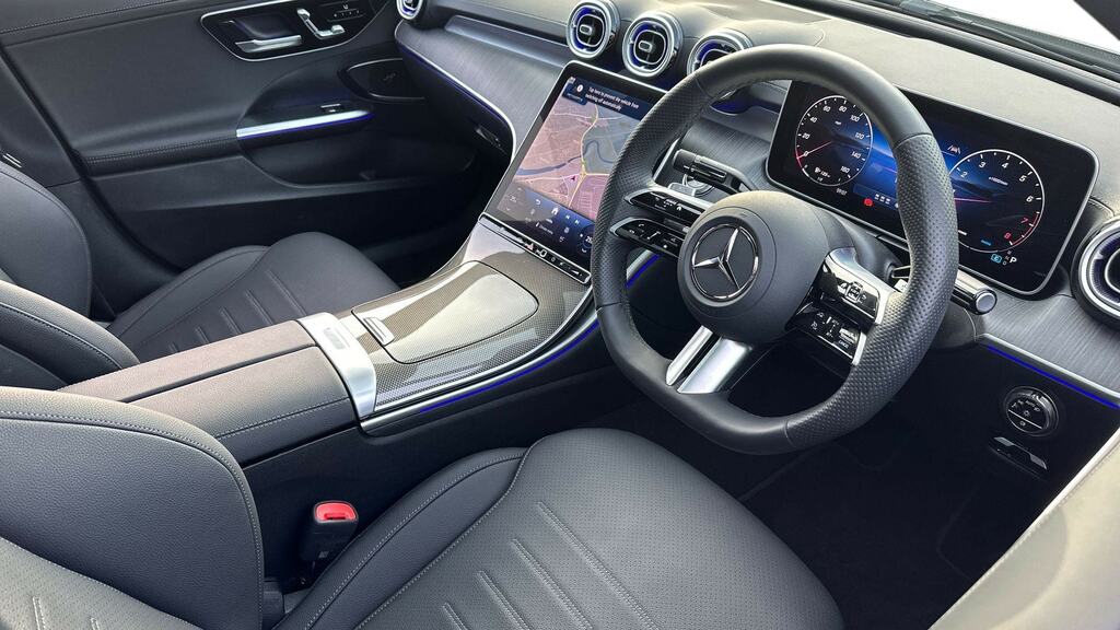 Mercedes-Benz C Class C200 Amg Line Premium 9G-tronic KP75GVF Black #3