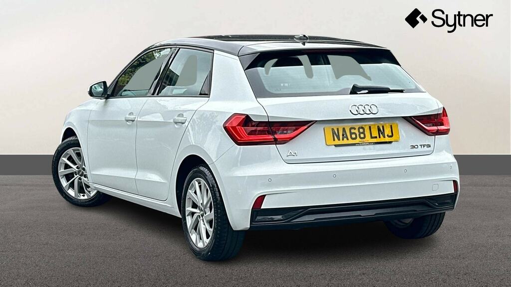 Audi A1 30 Tfsi 110 Black Edition White #2