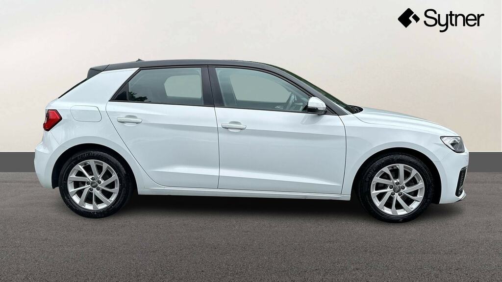 Audi A1 30 Tfsi 110 Black Edition White #3