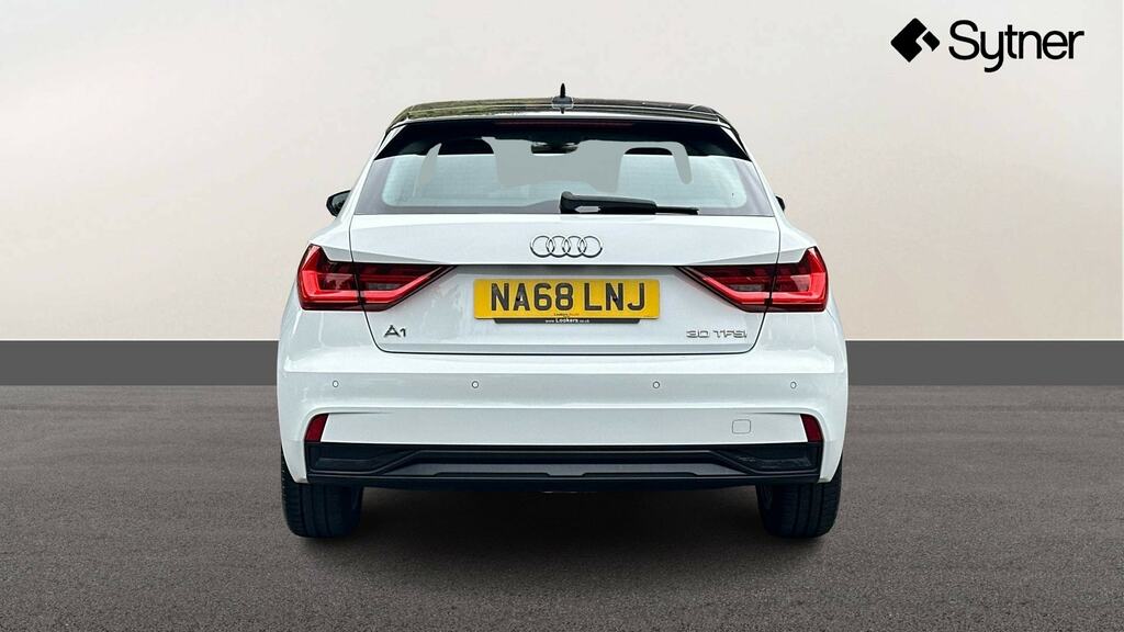 Audi A1 30 Tfsi 110 Black Edition White #5