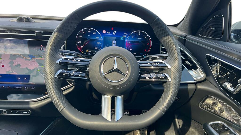 Mercedes-Benz E Class E220dh Amg Line Premium Saloon Black #9