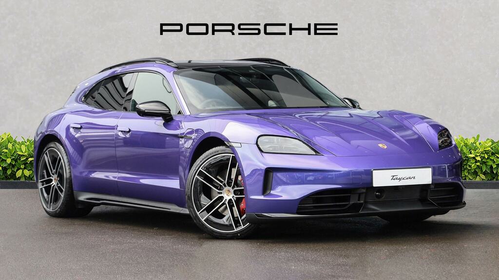 Porsche Taycan 440Kw 105Kwh 4S Black Edition 5 Seat Purple