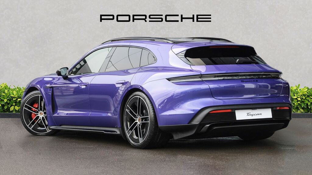 Porsche Taycan 440Kw 105Kwh 4S Black Edition 5 Seat SN26TWW Purple #2