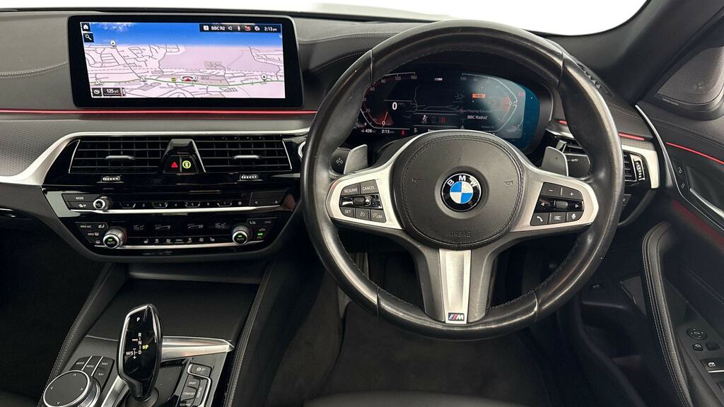 BMW 5 Series 530D Xdrive Mht M Sport Techpro Pack YE71JSZ Grey #5