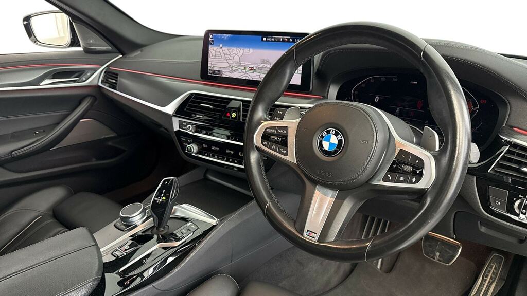 BMW 5 Series 530D Xdrive Mht M Sport Techpro Pack YE71JSZ Grey #6