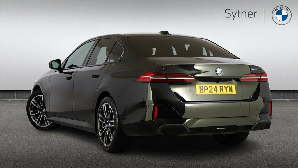 BMW 5 Series 520I M Sport BP24RYW Black #2