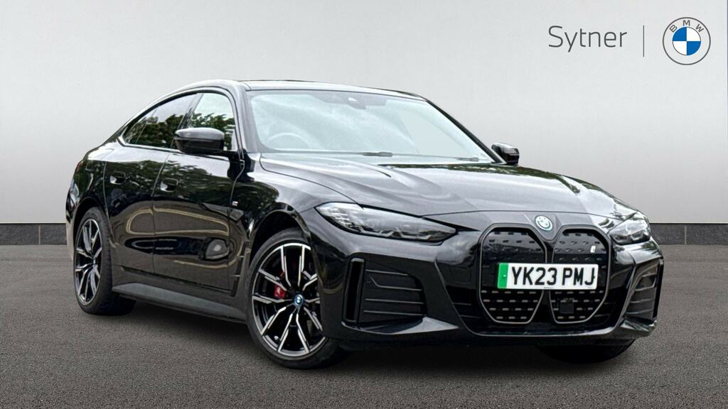 BMW i4 250Kw Edrive40 M Sport 83.9Kwh YK23PMJ Black