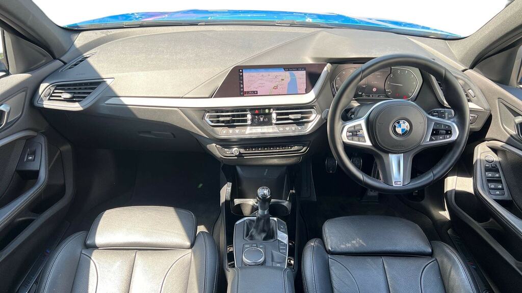 BMW 1 Series 118I M Sport CA69UHH Blue #4