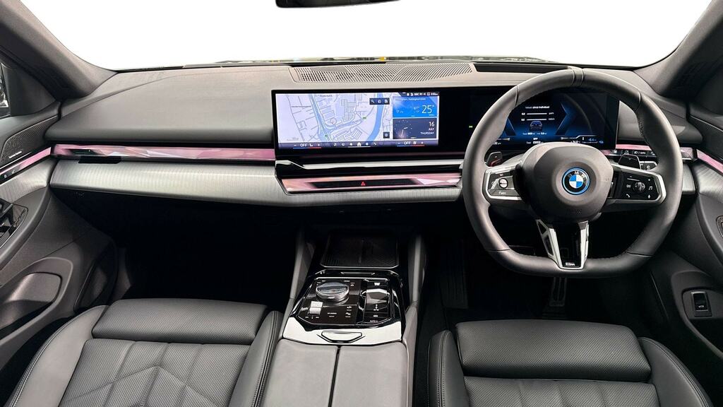 BMW 5 Series 550E Xdrive M Sport Pro Tech Plus YK25JRF Black #4