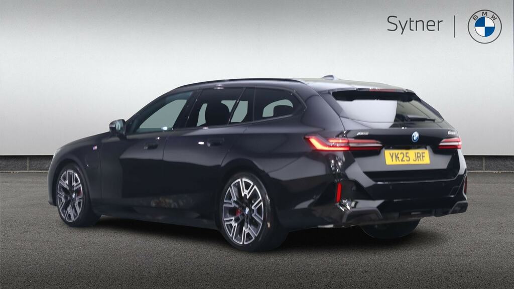 BMW 5 Series 550E Xdrive M Sport Pro Tech Plus YK25JRF Black #2