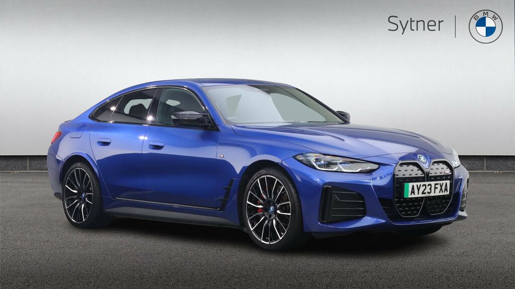 BMW i4 440Kw M60 83.9Kwh Tech Pack AY23FXA Blue