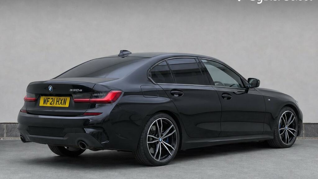 BMW 3 Series 330E M Sport Step Pro Pack WF21HXN Black #4