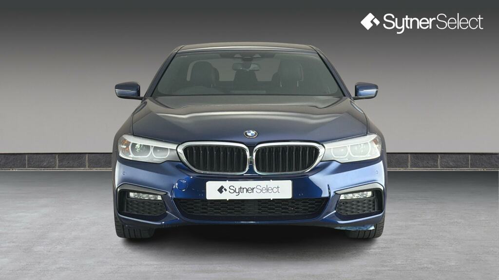 BMW 5 Series 540I Xdrive M Sport YH18HAO Blue #4