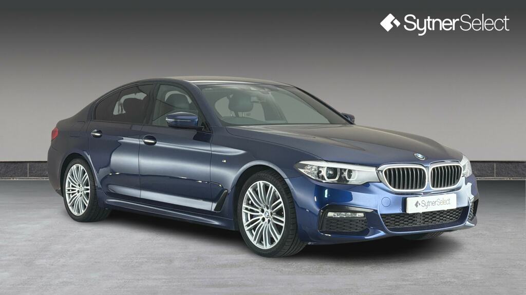 BMW 5 Series 540I Xdrive M Sport Blue
