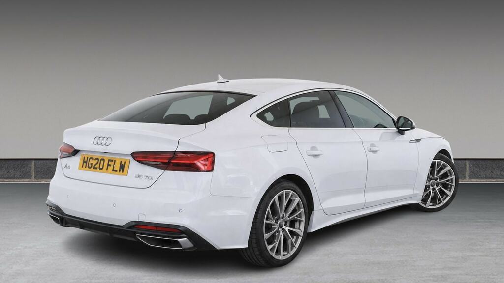 Audi A5 35 Tdi Sport S Tronic HG20FLW White #4