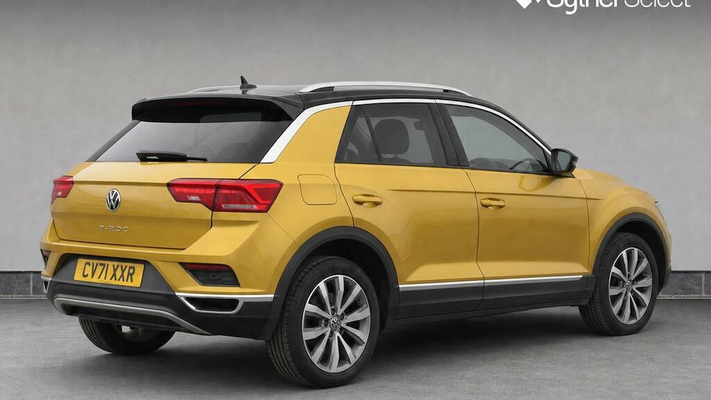 Volkswagen T-Roc 1.0 Tsi 110 Design CV71XXR Yellow #4