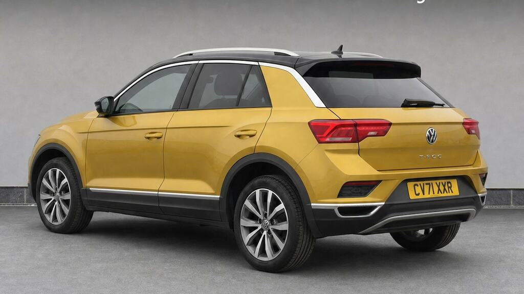Volkswagen T-Roc 1.0 Tsi 110 Design CV71XXR Yellow #3