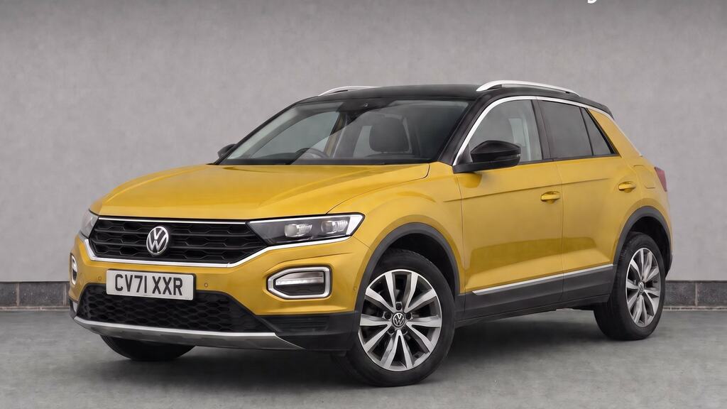 Volkswagen T-Roc 1.0 Tsi 110 Design CV71XXR Yellow #2